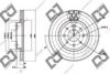 DJ PARTS BD1293 Brake Disc